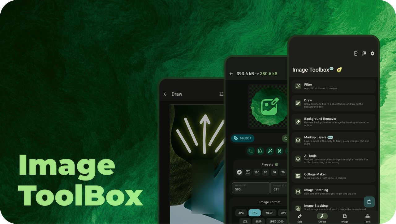 Meet Image Toolbox: The Open-Source Android Editor with 500+ Filters and AI Magic