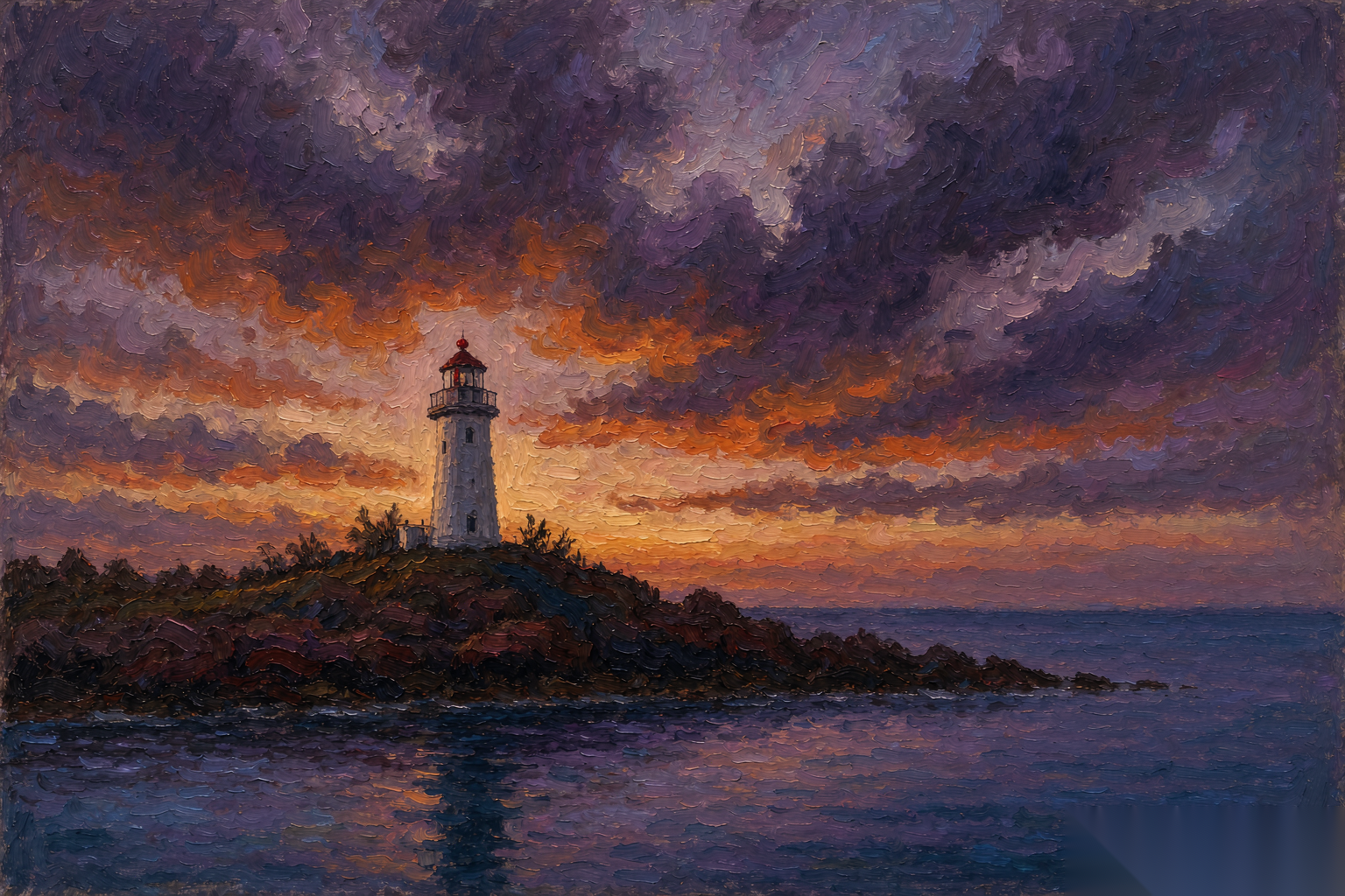 Painterly impressionist artwork showing the aesthetic quality Midjourney is known for